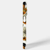 Bullfinch op herfstflorals 2 Case-Mate iPhone case (Achterkant / Rechts)