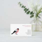 Bullfinch-Visitekaartje Visitekaartje (Staand voorkant)