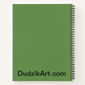 Bullfinch Wild Bird Cosmetic Bag Pouch Notitieboek (Achterkant)