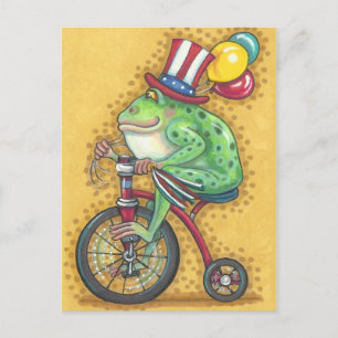 BULLFROG 4 JULI, KIKKER VAKANTIE BRIEFKAART