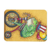 BULLFROG 4TH JULI, AMERICANA FROG MAGNET MAGNEET (Horizontaal)
