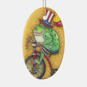 BULLFROG 4TH VAN JULY ORNAMENT Oval (Rechts)