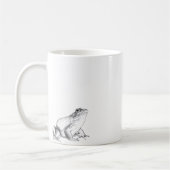 Bullfrog Art Mok Koffiebeker Kikker Mok (Links)