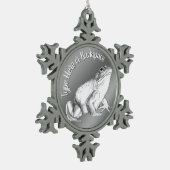 Bullfrog Art Ornament Personalized Frog Decoration (Links)