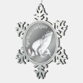 Bullfrog Art Ornament Personalized Frog Decoration (Rechts)