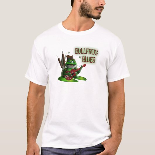 Bullfrog Blues T-shirt (Voorkant)
