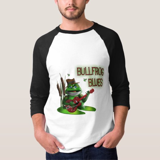 Bullfrog Blues T-shirt (Voorkant)
