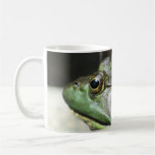 Bullfrog diep in gedachte koffiemok (Links)