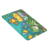 BULLFROG EN DUCK PRINCE EASTER SPRING MAGNET LGE MAGNEET (Rechterzijde)
