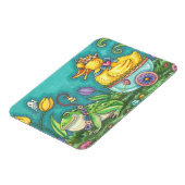 BULLFROG EN DUCK PRINCE EASTER SPRING MAGNET MAGNEET (Linkerzijde)