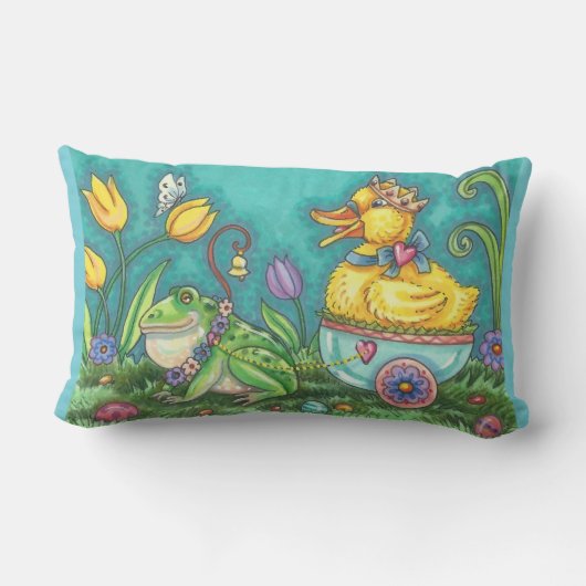 BULLFROG EN EENVOUDIGE LUMBARPILLOW KUSSEN (Achterkant)