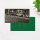 Bullfrog Face Natuur Visitekaartjes (Bureau)