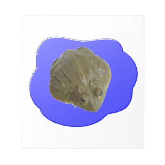 Bullfrog in Pond Notepad Notitieblok (Voorkant)