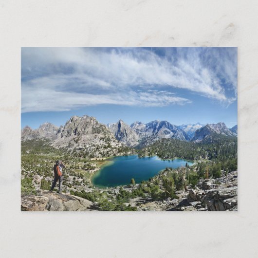 Bullfrog Lake en Kearsarge Pass - Sierra Briefkaart (Voorkant)