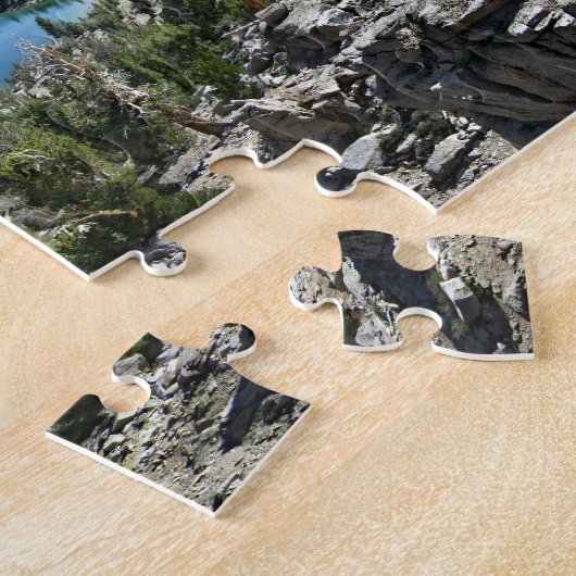 Bullfrog Lake en Kearsarge Pass - Sierra Legpuzzel (Zijkant)