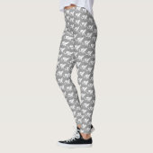 Bullfrog Leggings Cute Frog Art Stretchy Pants (Links)