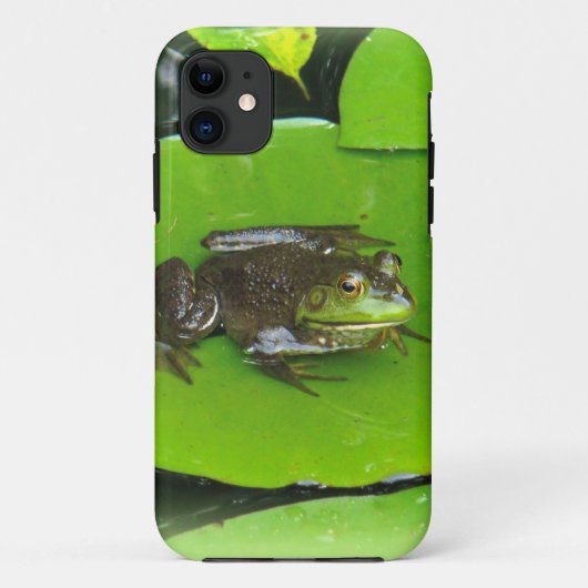 Bullfrog op Lilypads Case-Mate iPhone Case (Achterkant)