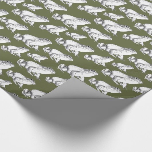 Bullfrog-papier voor het verpakken van vouwpapier cadeaupapier (Hoek)