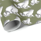 Bullfrog-papier voor het verpakken van vouwpapier cadeaupapier (Rol Hoek)