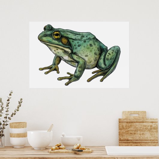 Bullfrog Poster (Keuken)