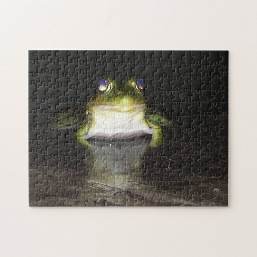 Bullfrog-puzzel Legpuzzel (Horizontaal)