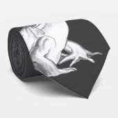 Bullfrog Stropdas Wildlife Art Stropdas Frog Neckt (Opgerold)