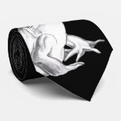 Bullfrog Stropdas Wildlife Art Stropdas Frog Neckt (Opgerold)