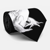 Bullfrog Stropdas Wildlife Art Stropdas Frog Neckt (Opgerold)