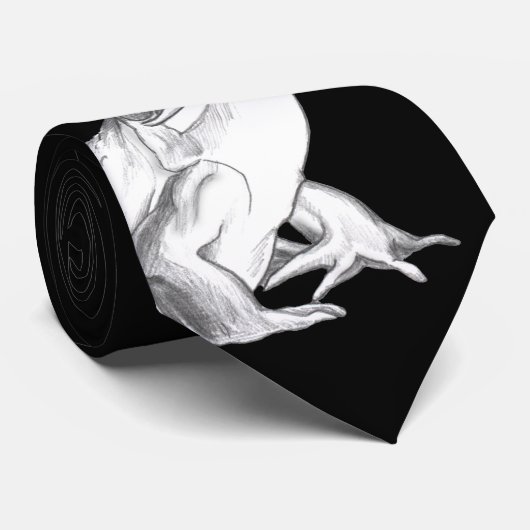 Bullfrog Stropdas Wildlife Art Stropdas Frog Neckt (Opgerold)