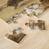 Bullgevecht in een verdeelde Ring Francisco José d Legpuzzel (Zijkant)