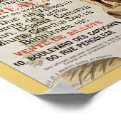 Bullgevecht ~ Twee grote bull Races ~ D. Perea ~ Poster (Hoek)