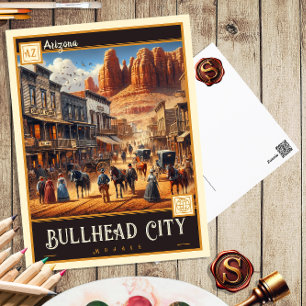 Bullhead City, Arizona BRIEFKAART