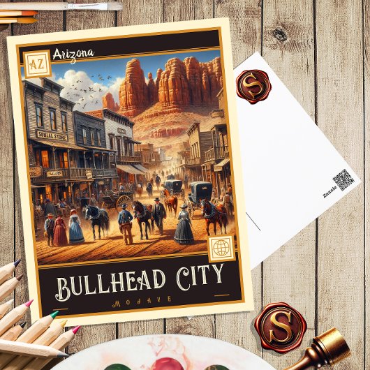 Bullhead City, Arizona |  BRIEFKAART
