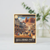 Bullhead City, Arizona |  BRIEFKAART (Staand voorkant)