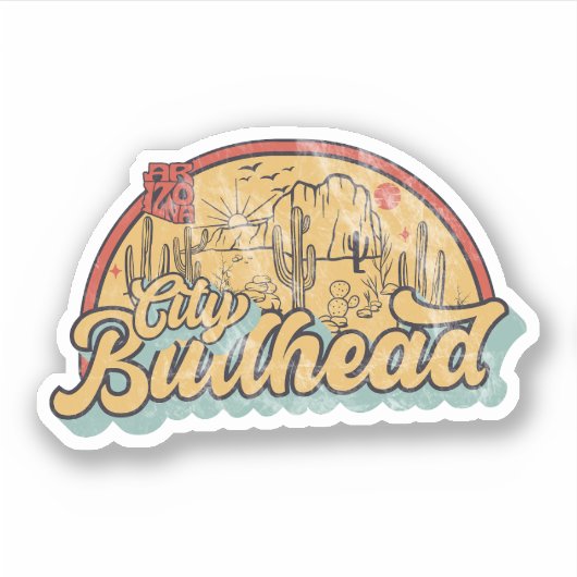 Bullhead City, Arizona Sticker (Voorkant)