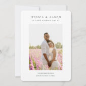 Bullhead City Bruiloft Arizona Save the Date Kaart (Achterkant)