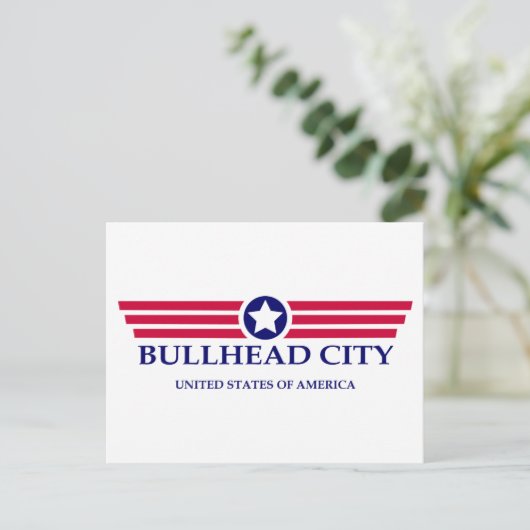 Bullhead City Pride Briefkaart (Staand voorkant)