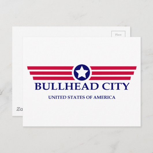 Bullhead City Pride Briefkaart (Voorkant / Achterkant)