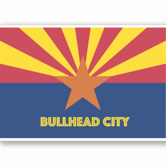 Bullhead City Sticker (Voorkant)