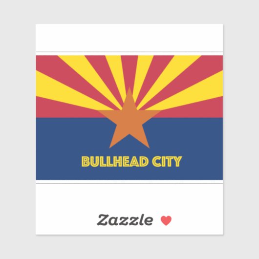 Bullhead City Sticker (Vel)