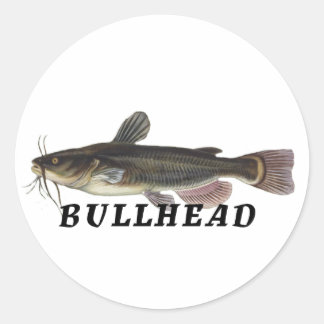 Bullhead Ronde Sticker