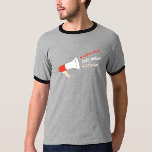 Bullhorn op volwassen gewone trekkers t-shirt