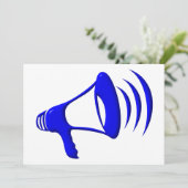 Bullhorn - Voeg je eigen woorden toe (Staand voorkant)