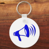 Bullhorn - Voeg je eigen woorden toe Sleutelhanger (Voorkant)