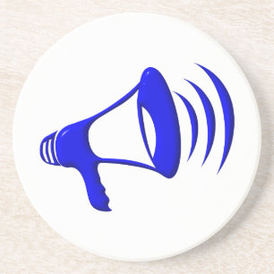 Bullhorn - Voeg je eigen woorden toe Zandsteen Onderzetter