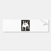Bulli Terrier Bumpersticker (Voorkant)