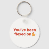 Bullio Fitness Sleutelhanger – Dubbelzijdige Humor (Achterkant)