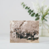 Bullion Stage Coach  Briefkaart (Staand voorkant)