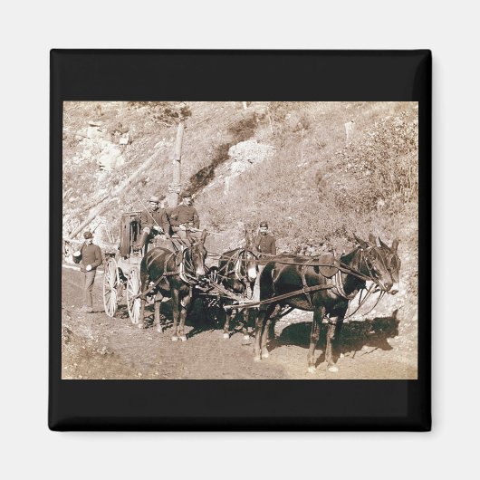 Bullion Stage Coach  Magneet (Voorkant)