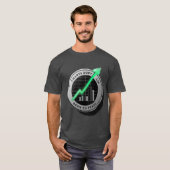 Bullish AF geboren voor de markt T-shirt (Voorkant volledig)